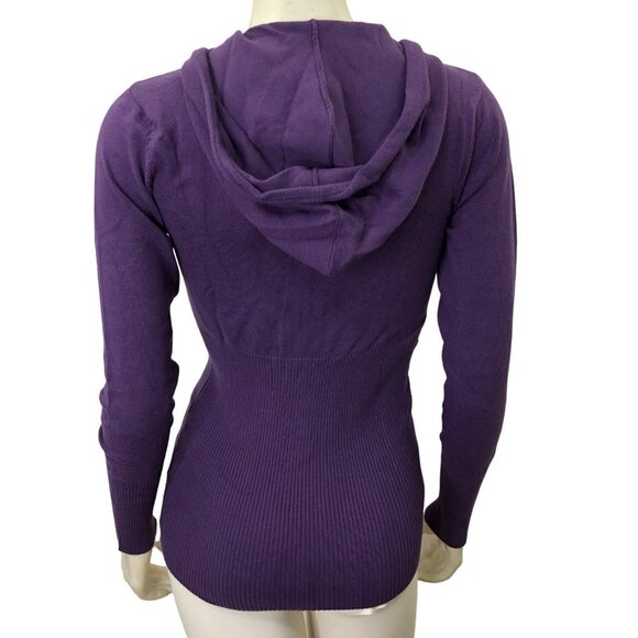 GUESS FULL ZIP LIGHT HOODIE SWEATER Md NEW‎ WITHOUT TAG - Picture 5 of 8